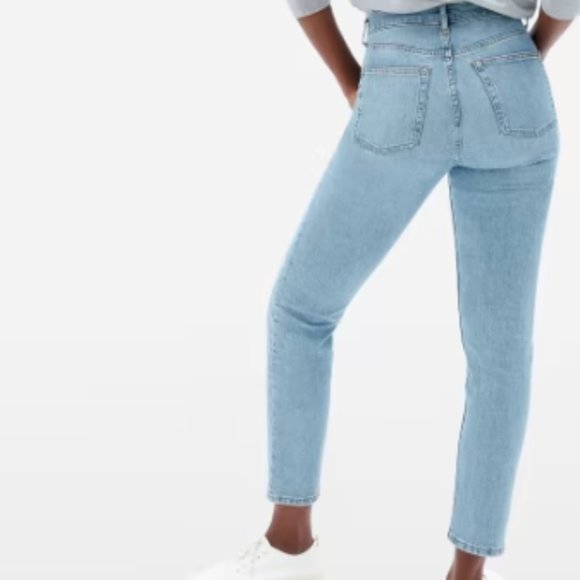 Everlane The Japanese Denim Cheeky Jean Sky Blue Wash Size 25 - Picture 1 of 4
